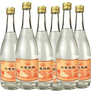 12瓶240元 大寨陈酿42度500ml 浓香型酒 山西特产昔阳农业学大寨