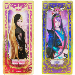 卡游叶罗丽卡片sgr卡梦幻包单张卡单买冰公主灵孔雀庞尊白光莹