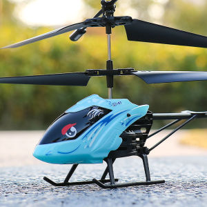 小孩子玩的直升机卡通遥控飞机儿童直升机无线电动航模小学生摇控