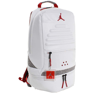 jordan retro 3 iii aj3爆裂纹白水泥复古背包双肩包9a0018