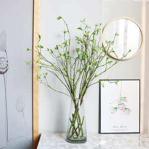 仿真花绿植树枝藤蔓藤条可弯曲假花插花树枝装饰花艺客厅餐桌摆件