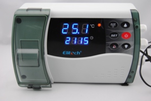 精创海鲜池三防塑壳电控箱ECB-1000P制冷制热3HP空调外机钛管恒温
