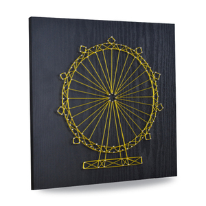 摩天轮纱线画