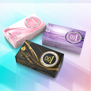 01玻尿酸避孕套男用旗舰店持久装正品震动环狼牙安全套ttg