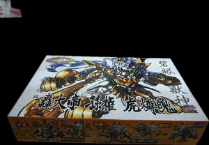 嘉竣kc 三国志传 sd拼装模型 中三国933轰大帝孙权 虎麟魄