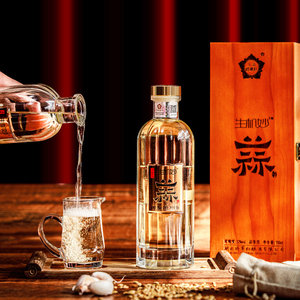 上品将军红52度生机妙蒜养生酒纯粮食酒蒜香型白酒节日送礼500ml