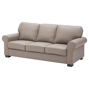 上海苏州杭州ikea宜家沃克托三人沙发哥兰邦斯塔深米色简约舒适