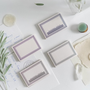 markypuppy heeymiao基础款边框便签贴纸 ins手帐diy素材