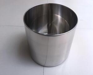 不锈钢垃圾桶圆柱形