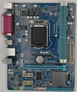 三年保修技嘉 h61m-ds2 主板支持三代22奈米1155针com lpt
