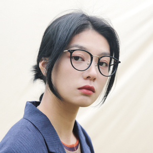 murphy复古梨形大框金属架板材眼镜框架男女大中脸型可配镜片墨镜