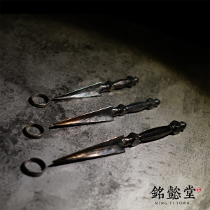 【铭懿堂】唐东嘉波圣铁普巴橛唐东杰布不丹铁索桥天铁金刚杵