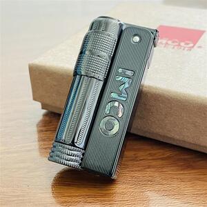 imco爱酷煤油防风打火机不锈钢贝壳镶嵌彩贝复古战壕机高档礼物男