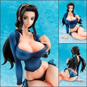 海贼王 pop bb 内衣罗宾泳衣坐姿 泳装 比基尼手办模型摆件人偶