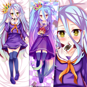 游戏人生周边二次元动漫抱枕游戏人生白抱枕全身游戏人生等身抱枕