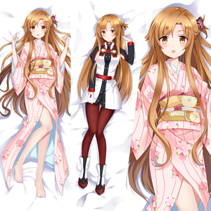 刀剑神域抱枕动漫周边亚丝娜等身抱枕成人二次元抱枕亚丝娜抱枕