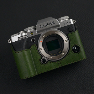 意大利牛皮富士XT5 XT4保护套xt3皮套相机包真皮保护壳相机套便携配件