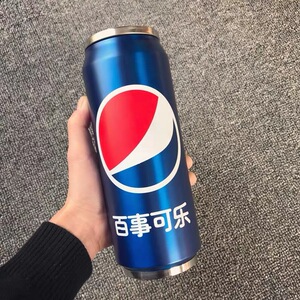 易拉罐可乐保温杯简约百事可乐杯子简约森系创意个性潮流拉罐水杯