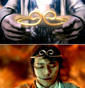 孙悟空紧箍咒头箍头饰发箍大话西游 至尊宝发箍孙悟空头饰金箍咒