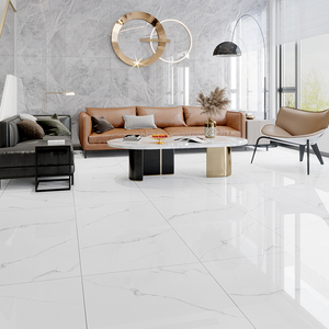 简约轻奢大板通体大理石瓷砖地砖600x1200客厅地板砖爵士白背景墙