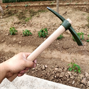 迷你镐头 十字镐小手镐 鹤嘴锄 锄头小洋镐锄头造冰镐农具种菜