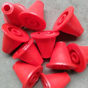 夹膜轮顶锥地膜机扣膜机配件农机通用零件吊膜轮厂家直销优质硬塑