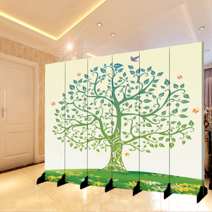 心理咨询室屏风隔断学校教育辅导培训班公司办公室折叠背景教室