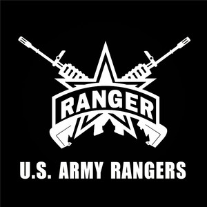 防水反光汽车贴纸电动摩托571571美国陆军游骑兵突击队特种部队