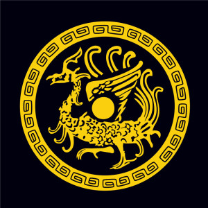 汽车反光贴纸防雨水车身贴个性图腾15064四大神兽朱雀