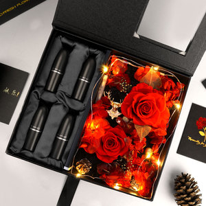 mac魅可圣诞限定口红礼盒大牌礼物盒送女朋友子弹头套盒套装