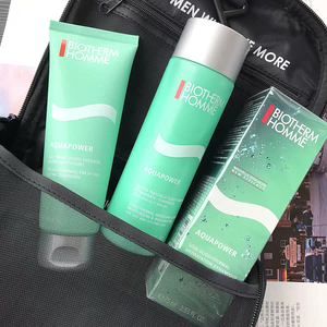 biotherm homme碧欧泉男士水动力保湿三件套 洁面爽肤水保湿乳液
