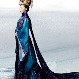 锦绣未央李未央唐嫣同款朝服拖尾古装低价出租