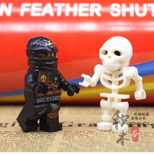 2017新款幻影忍者骷髅军团兼容乐高积木劳埃德天乐凯赞寇骨头人