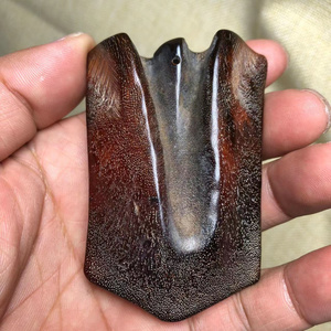 古玩收藏真品天然黑驴蹄子手把件吊坠挂件平安无事牌车挂手串