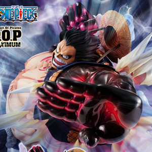 现货 megahouse mh popmax海贼航海王 四档弹跳人路飞 手办