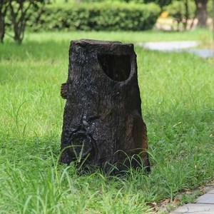 仿树桩公园垃圾桶户外 园林仿木垃圾筒 景区室外创意垃圾箱
