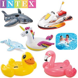 大型水上充气动物坐骑海龟蓝鲸黄鸭独角兽鲨鱼游泳圈水上冲浪玩具