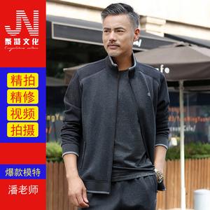 中老年模特中年老年装摄影男服装拍摄妈妈装拍摄淘宝摄影