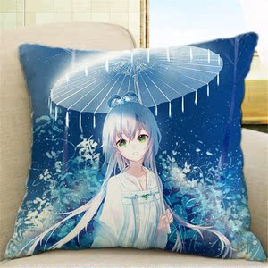 洛天依抱枕等身半身二次元抱枕靠垫洛天依言和乐正绫周边生日礼物