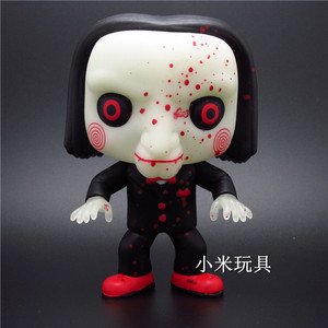 正版散货funko pop电锯惊魂saw比利手办摆件人偶公仔玩偶模型盲盒