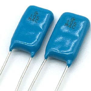 murata 村田 独石瓷片 电容 105 1.0uf 1uf 250v 铜脚 5mm