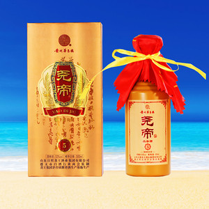 尧王醇53度尧帝五年500ml山东日照白酒酱香型白酒纯粮食酿造5年