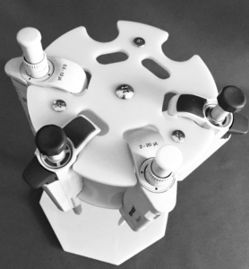 旋转式移液器架 圆盘枪架 圆形加样器架