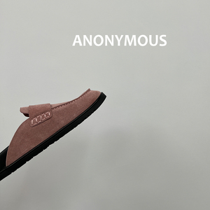 【Anonym】软到起飞~宝藏款@平底休闲包头半拖鞋女外穿时尚穆勒鞋