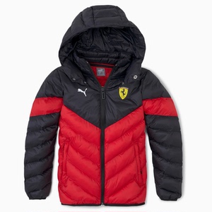 puma彪马青少年运动外套sf法拉利联名时尚休闲棉服598399美国直邮