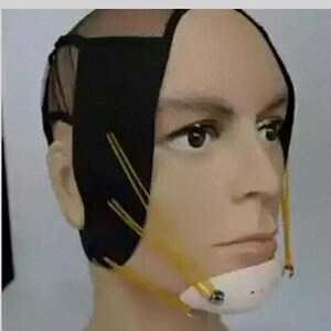 兜牙科颏牵引头正畸头帽口腔颏兜牵引器前方矫正牵引辅助装置
