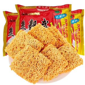 熊毅武方便面 65g 陕西宝鸡干吃面8090后怀旧双胞胎香脆面