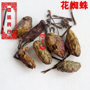 中药材 花蜘蛛 斑蜘蛛 蜘蛛 花结蛛 金蛛100克