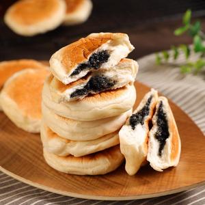 美黑芝麻馅饼点心湘情湘菜食品供应链软面包传统老式早餐糕点心