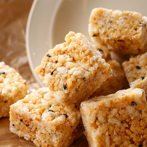 闽南特产泉州传统中式糕点粘钱糖莲子糖米香糖休闲零食古早味小吃